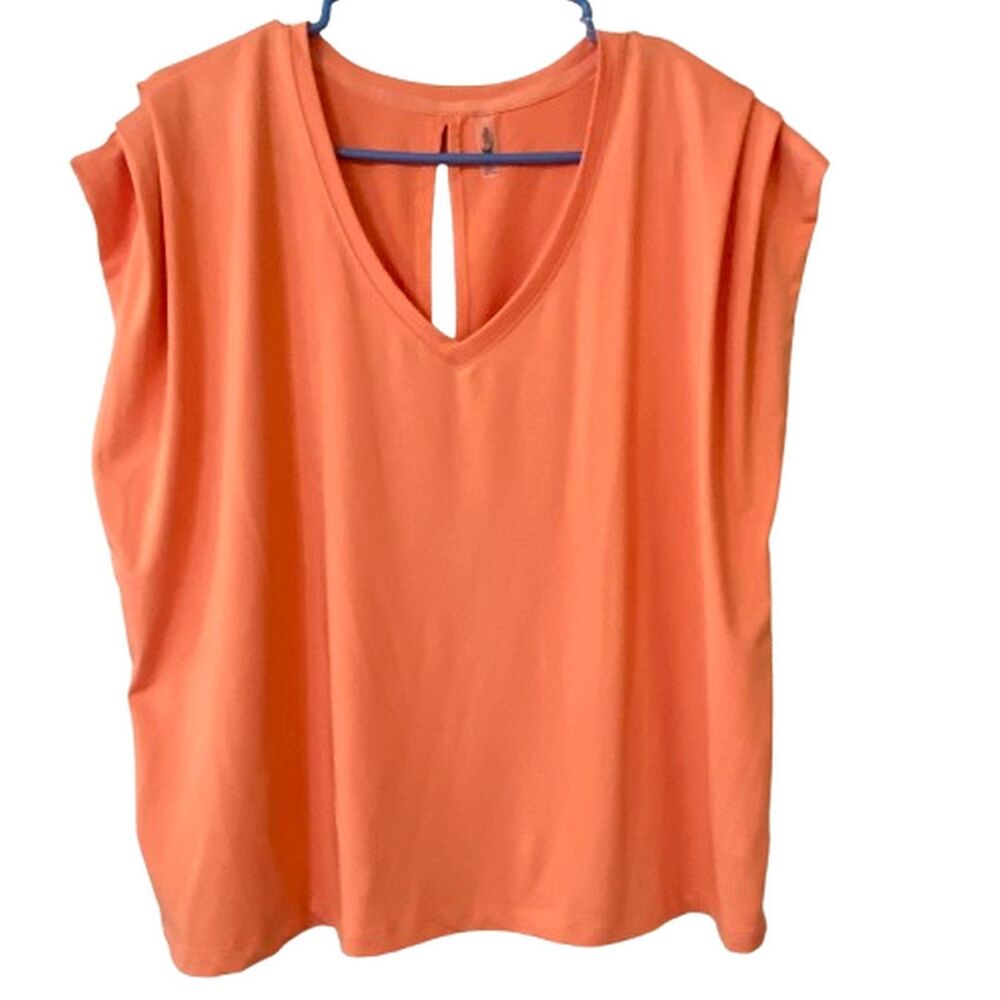 MTA Sport Womens Activewear Shirt Size L Recycled Polyester Fast Dri Sleeveless
